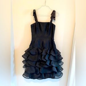 Black Designer Evening Dress, size 2